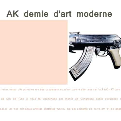 AK demie d'art moderne
