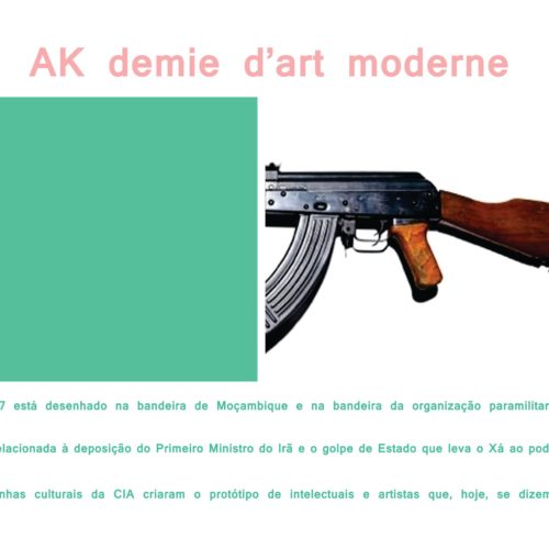 AK demie d'art moderne