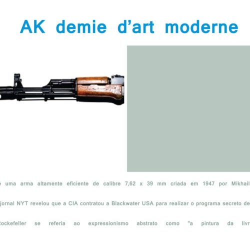 AK demie d'art moderne